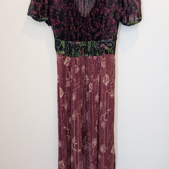 Free People Daisy Fields Floral Sheer Top / Duster Size: XS - Picture 7 of 13